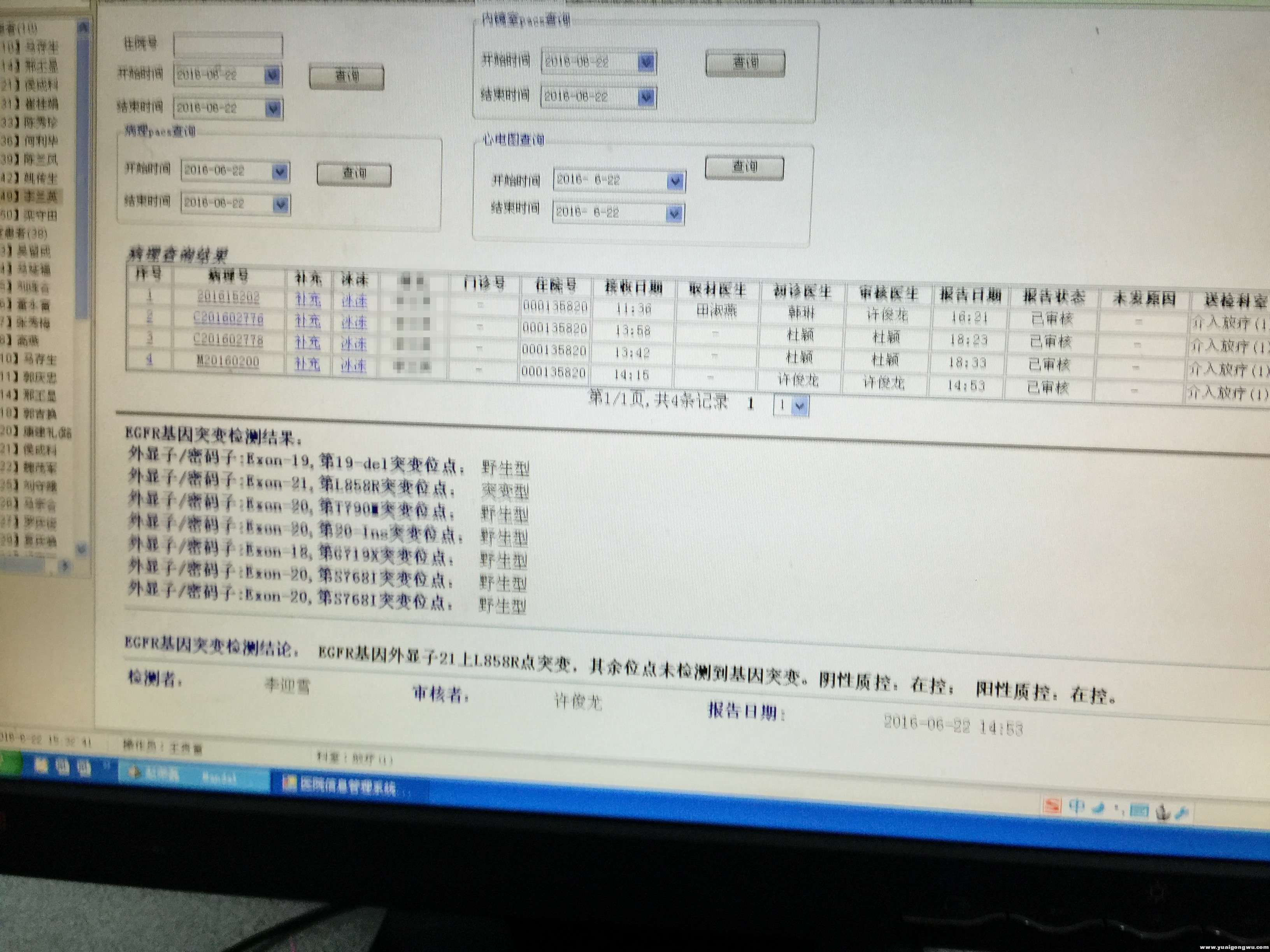 基因检测报告